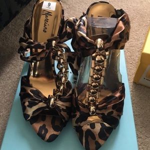 Sexy Brand New Marciano Leopard Heels